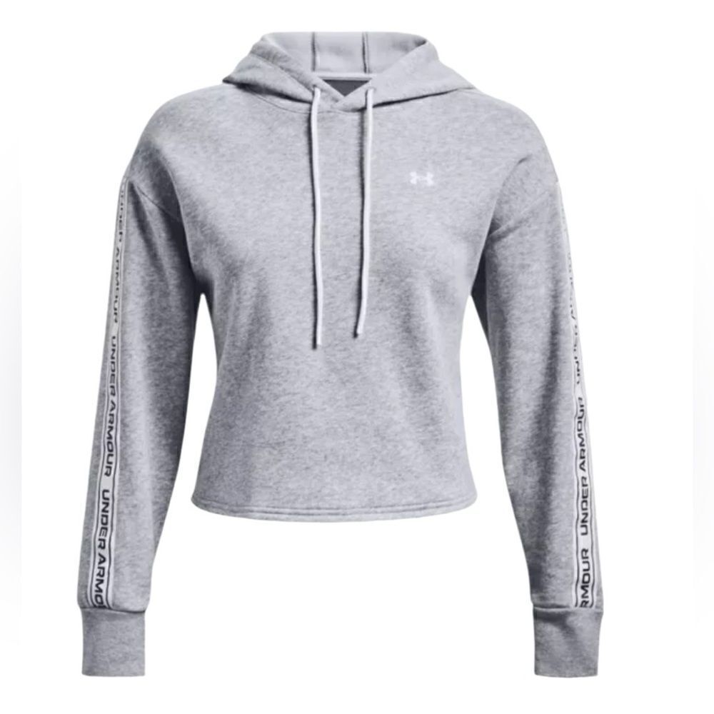 Under Armour Rival Fleece Hoodie Size Medium Grey